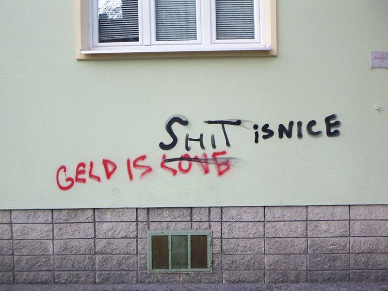 Geld is love is shit